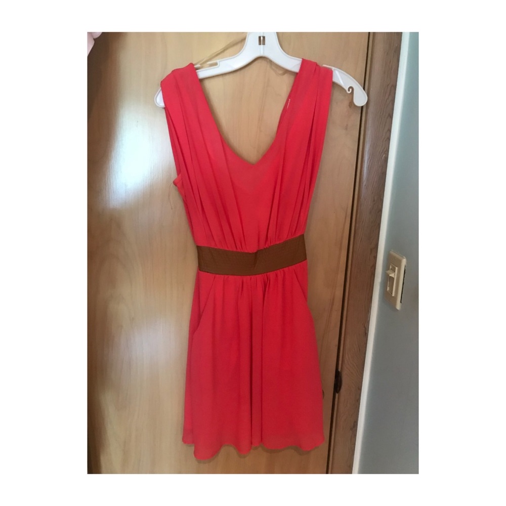 Charlotte Russe coral dress